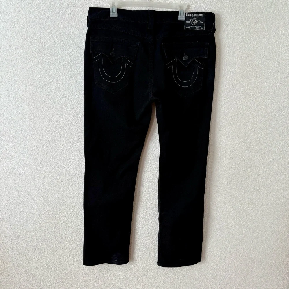 True Religion RICKY RELAXED STRAIGHT JEAN Mens Size 36